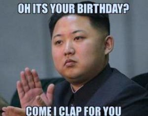 Oh Its Your Birthday? Come I Clap For You.