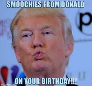 Smoochies From Donald On Your Birthday!!!