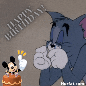 Happy Birthday wishes GIF - Hurfat.com