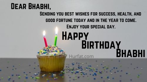 Happy Birthday Wishes for Bhabhi in English