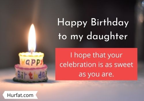 Happy birthday daughter