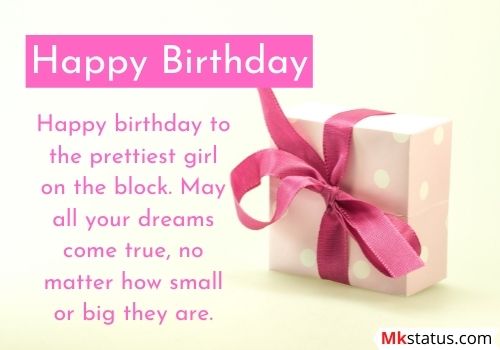 Birthday Wishes for Friend girl