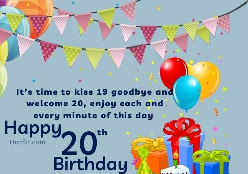 110+ Happy 20th Birthday Wishes, Quotes and Messages and Images 2022-2023 -  