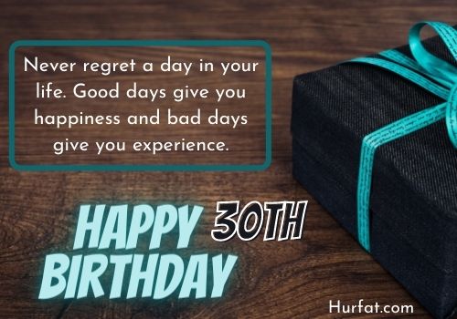 Inspirational 30th Birthday Wishes
