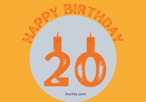 Happy 20th Birthday Images