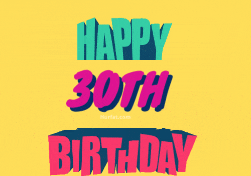 Happy 30th Birthday GIFs Images