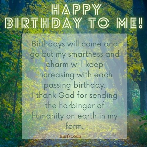 Heartfelt Birthday Wishes to Myself