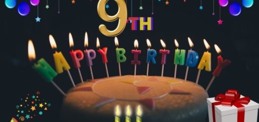 Happy 9th Birthday Wishes