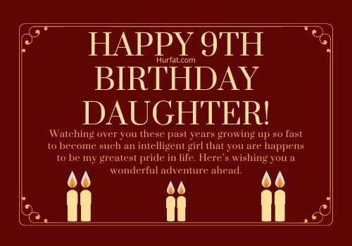 Happy Birthday to My Daughter Quotes