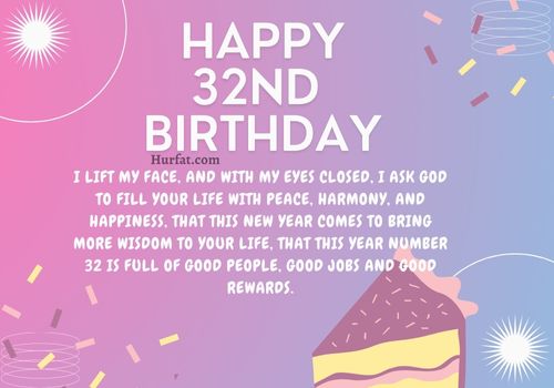 Happy 32nd Birthday