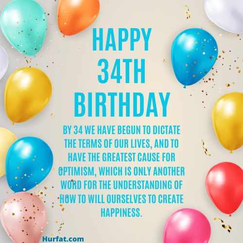 Happy 34th Birthday
