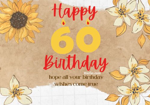 Happy 60th Birthday Images