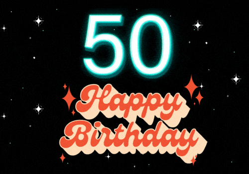 Happy 50th Birthday GIF